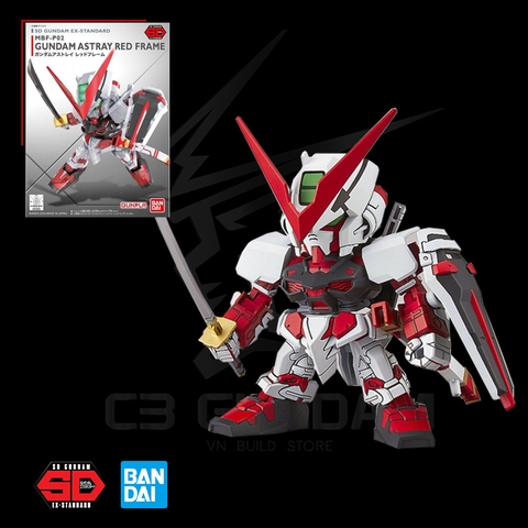 SD EX-STANDARD 007 GUNDAM ASTRAY RED FRAME