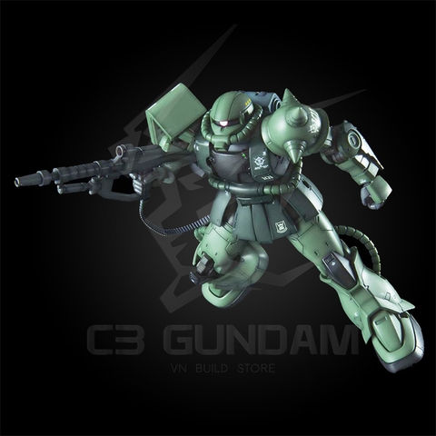 HGGTO 025 1/144 MS-06C-6/R6 ZAKU II TYPE C-6/R6