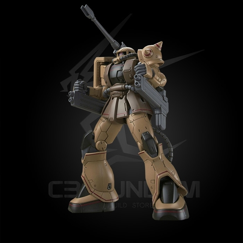HGGTO 019 1/144 MS-06CK ZAKU HALF CANNON GUNDAM THE ORIGIN