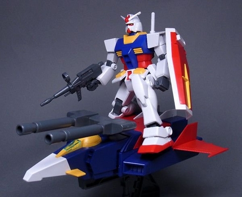HGUC 050 1/144 G-ARMOR - G-FIGHTER + RX-78-2 GUNDAM