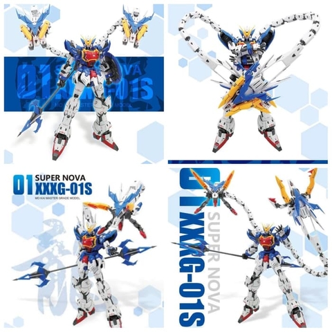 MG 1/100 SUPERNOVA XXXG-01S NATAKU BLUE GUNDAM - ALTRON