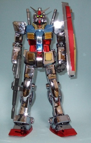 PG 1/60 RX-78-2 GUNDAM CHROME PLATED VERSION