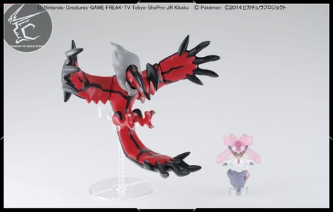 POKEMON PLASTIC MODEL COLLECTION YVELTAL & DIANCIE POKEMON PLAMO