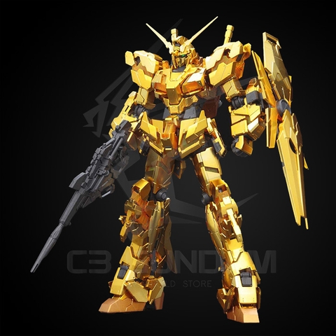 RG 1/144 THE GUNDAM BASE LIMITED UNICORN GUNDAM (GOLD COATING)