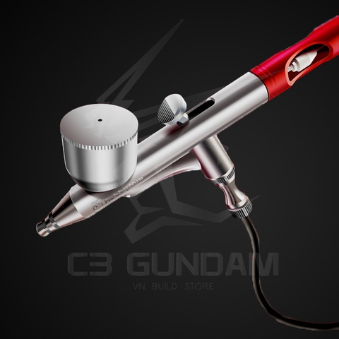 SÚNG SƠN MÔ HÌNH BÚT VẼ AIRBRUSH HM-130 0.3mm HOBBY MIO