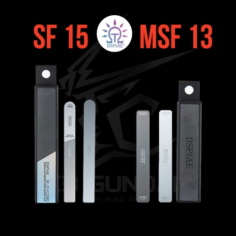 DŨA GƯƠNG CHÀ NHÁM ĐÁNH BÓNG NANO DSPIAE SIREN ULTIMATE PRECISION FILE MSF-13 SF-15 #12000