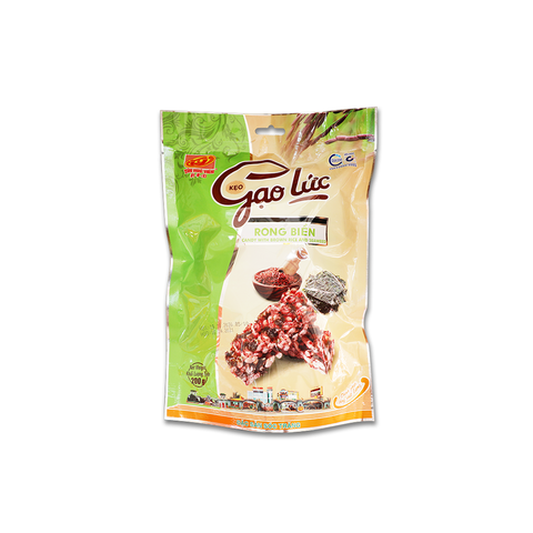 Kẹo Gạo Lức Rong Biển Tân Huê Viên gói 200g