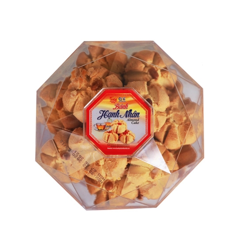 Bánh Hạnh Nhân Hộp Kim Cương Tân Huê Viên hộp 200g