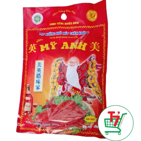 Lạp Xưởng Khô Mai Quế Lộ Mỹ Anh gói 500g