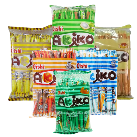 Snack Que Nhân Akiko Oishi gói 160g
