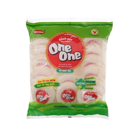 Bánh Gạo One One vị Ngọt Dịu gói 230g