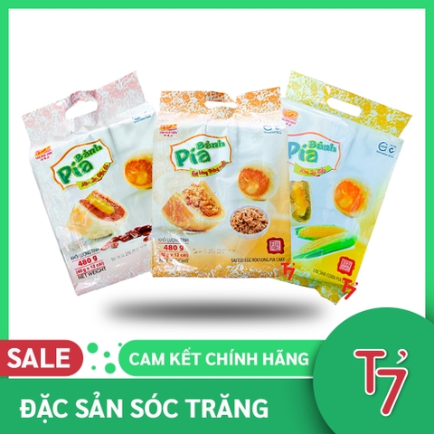 Bánh Pía Kim Sa Tân Huê Viên Vị Đặc Biệt gói 480g