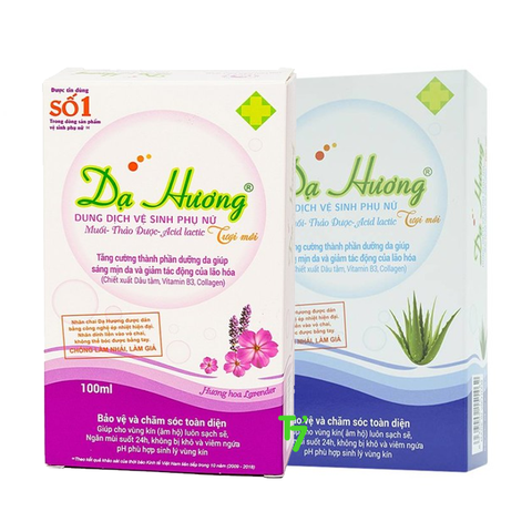 Dung dịch vệ sinh phụ nữ Dạ Hương chai 100ml