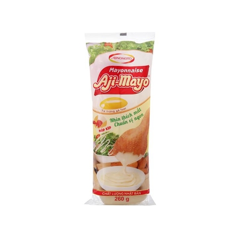 Sốt Mayonnaise Aji-Mayo Chua Béo chai 260g