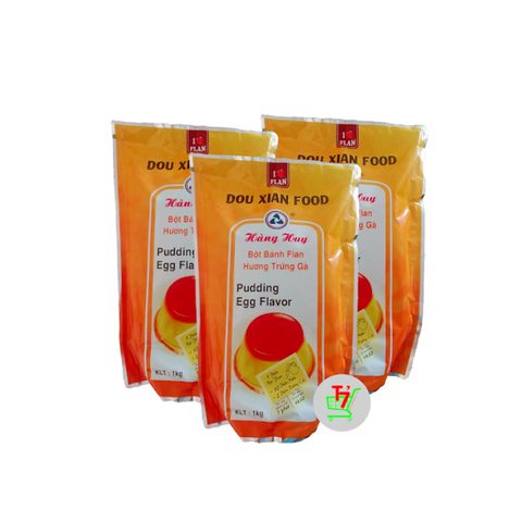 Bột Bánh Flan Hương Trứng Gà Hoàng Huy gói 1kg