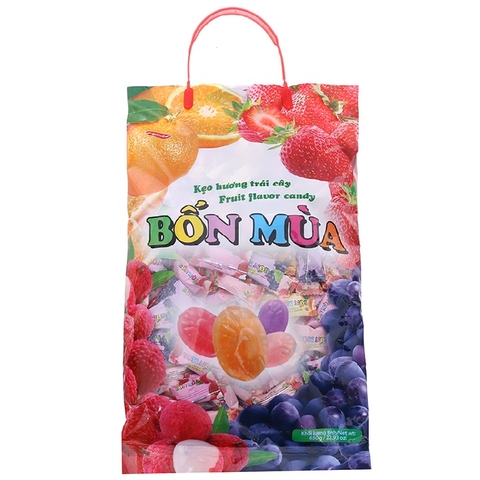 Kẹo Hương Trái Cây Bốn Mùa túi 650g