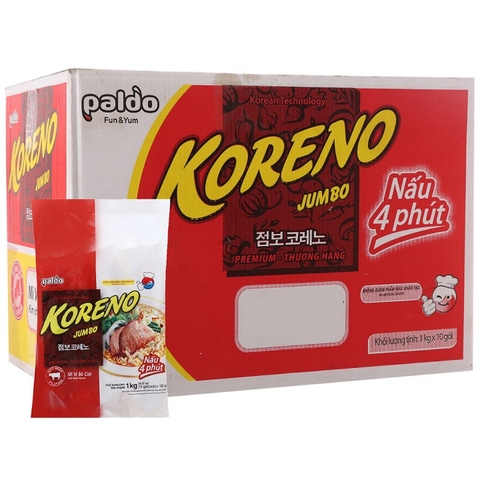 Mì Koreno Jumbo túi 1Kg