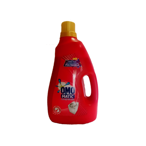 Nước Giặt Omo Matic Polyshield chai 2,7kg