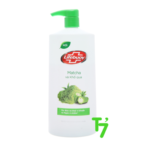 Sữa Tắm Lifebuoy Matcha & Khổ Qua chai 850g