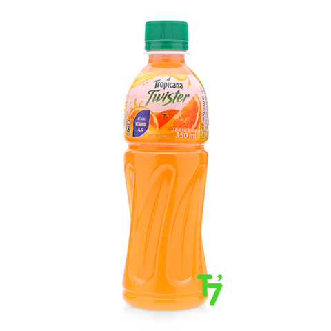 Lốc 6 chai Nước Cam Ép Tropicana Twister 350ml