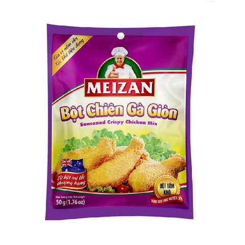 Bột Chiên Gà Giòn Meizan gói 50g