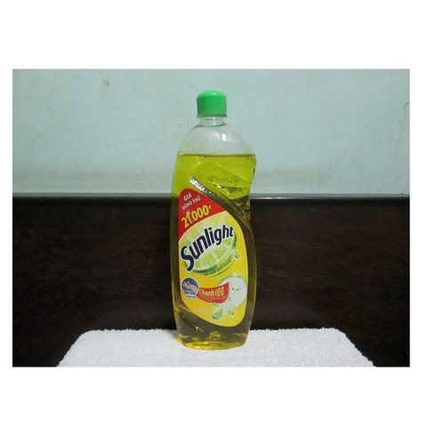 Nước Rửa Chén Sunlight Chanh 100 chai 730g
