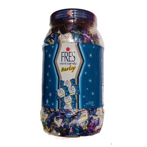 Kẹo The Bạc Hà Lúa Mạch Fres hũ 600g