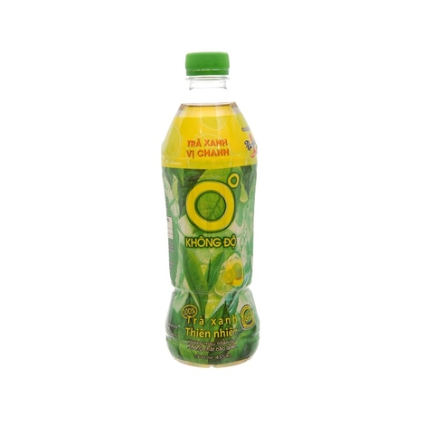 Trà Xanh Không Độ chai 455ml