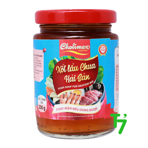 Xốt Lẩu Chua Hải Sản Cholimex hũ 200g