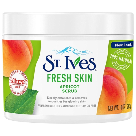 Tẩy tế bào St.Ives Fresh Skin Apricot Scrub (283g)