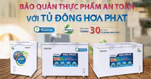 5 lý do bạn nên chọn Tủ đông Hòa Phát