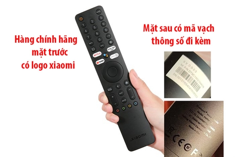 Điều Khiển Tivi Xiaomi – Hàng Chính Hãng-bản quốc tế tương thích các dòng A , A pro 32-65inch