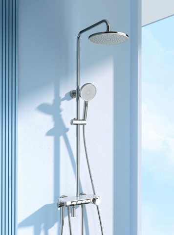 Bộ vòi hoa sen điều chỉnh nhiệt độ Xiaomi Mijia S1-inox không gỉ, tích hợp 4 vòi, kích cường lực cao cấp