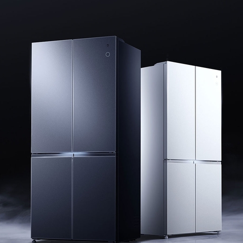 Tủ lạnh 4 cánh Xiaomi Mijia 560L Pro BCD-560WSSGPDIN – Mặt kính pha lê, Làm đá tự động, công nghệ Micro-Ice Fresh