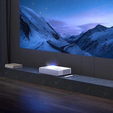 Máy chiếu gần xiaomi laser Cinema full màu