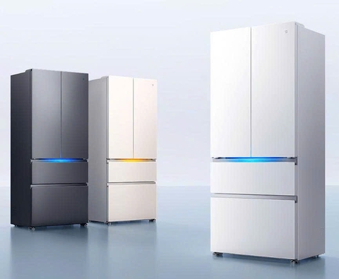 Tủ lạnh Xiaomi mijia 508L Pro Kiểu Pháp Pha Lê Có Đá Rơi ion 4.0