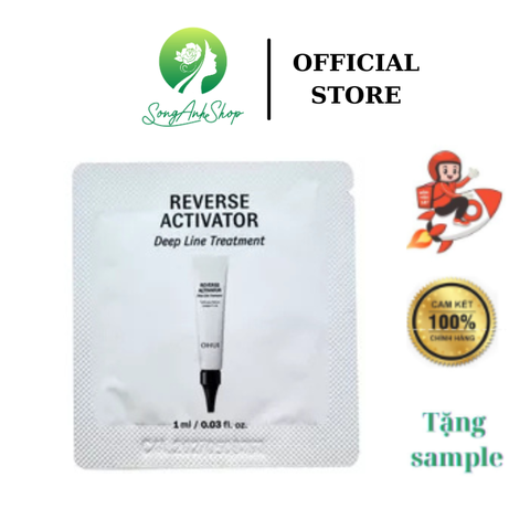 [Chính hãng] 30 gói tinh chất trẻ hoá da Ohui Retinol Reverse Activator Deep line Treatment (1mlx30)