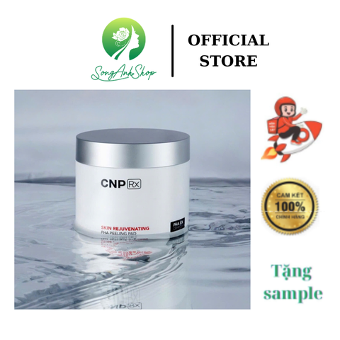 PHA Peeling pad CNP trẻ hóa da tẩy tế bào chết hộp 150ml 60 miếng