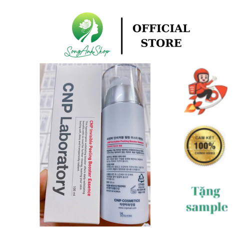[Chính hãng] Gel Tẩy Tế Bào Chết PHA Thế Hệ Mới CNP Laboratory Invisible Peeling Booster Essence 100ml