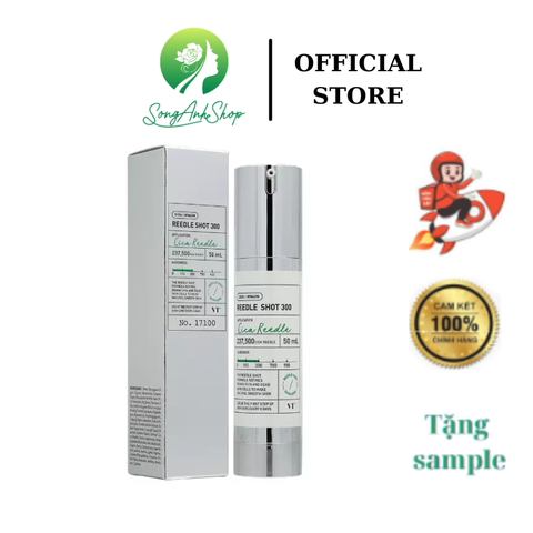 [Chính hãng] Serum làm dịu và giảm kích ứng da VT Cosmetics CICA Reedle Shot 300 50ml