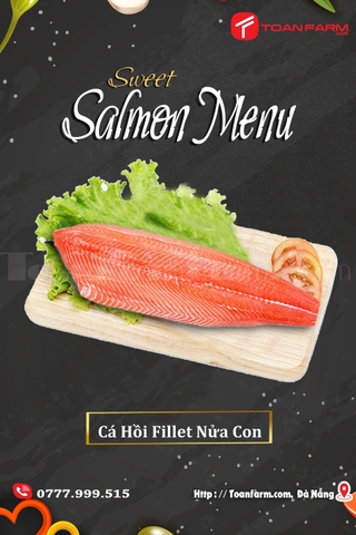 Cá Hồi Nguyên Nửa Con (Không Xương)