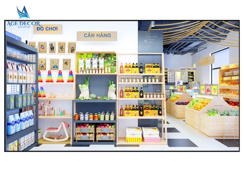 [SHOP-LA] DỰ ÁN KẾT HỢP MINIMART & CAFE - THANG LOI CENTRAL HILL BẾN LỨC