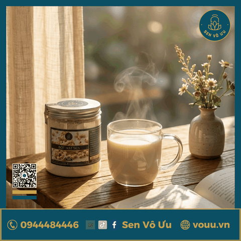 Combo Tinh bột củ sen - Bột hạt sen nguyên chất | Sen Vô Ưu