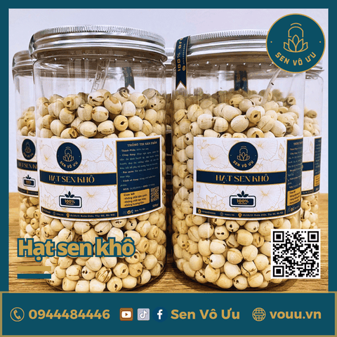 Hạt sen khô bở thơm ngon đặc biệt | Sen Vô Ưu