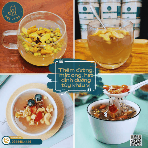 Tinh bột củ sen nguyên chất | Sen Vô Ưu