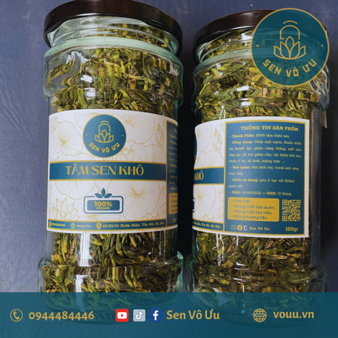 Tâm sen khô 500gr (Tim sen khô)
