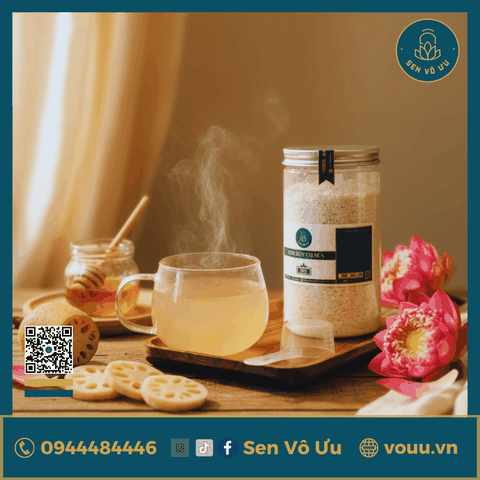 Tinh bột củ sen nguyên chất | Sen Vô Ưu