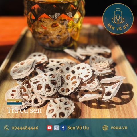 Trà củ sen sấy khô | Sen Vô Ưu