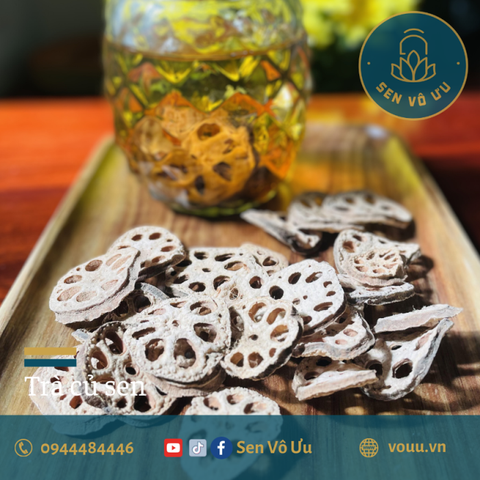 Trà củ sen sấy khô | Sen Vô Ưu