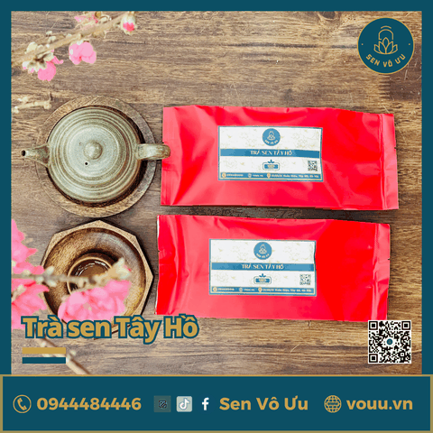 Trà sen Tây Hồ khô | Sen Vô Ưu